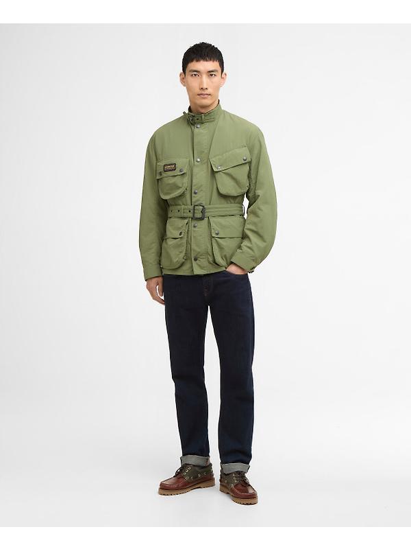 Barbour International Men's Contemporary A7 Showerproof Jacket - Burnt Olive Image 3