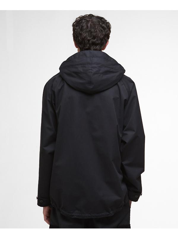 Barbour Men's Re-Engineered Hooded Wading Spey Showerproof Jacket - Black Image 4