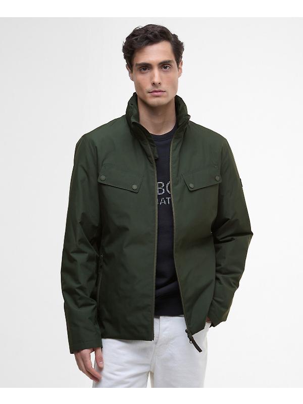 Barbour International Men's Alver Showerproof Jacket - Sage Image 2