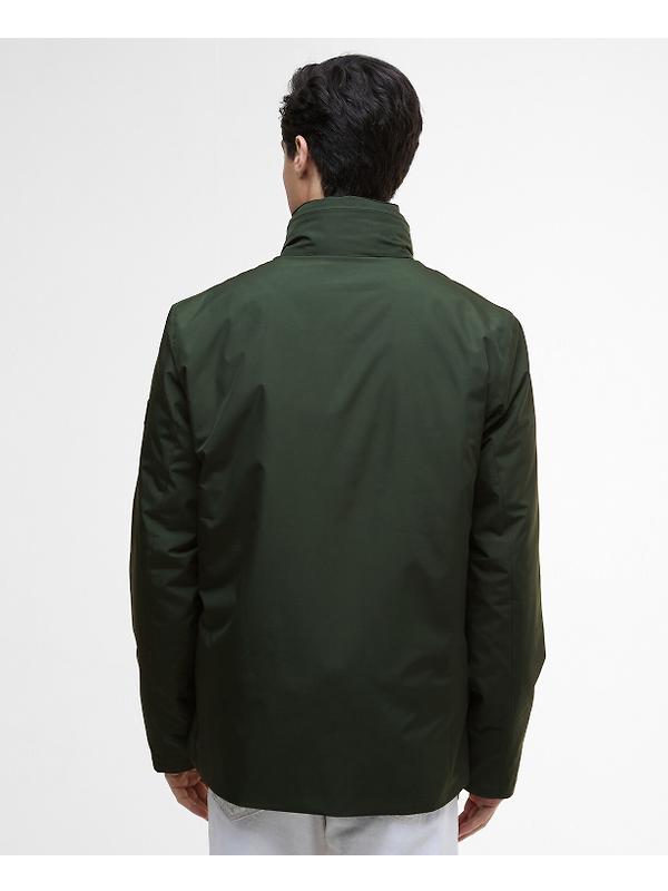 Barbour International Men's Alver Showerproof Jacket - Sage Image 4