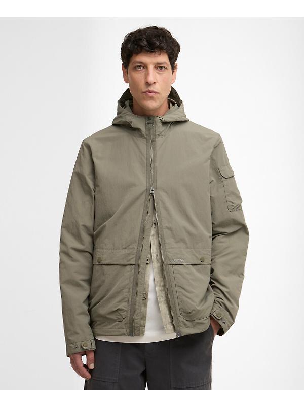 Barbour Men's Re-Engineered Argyll Showerproof Jacket - Smokey Olive Image 2