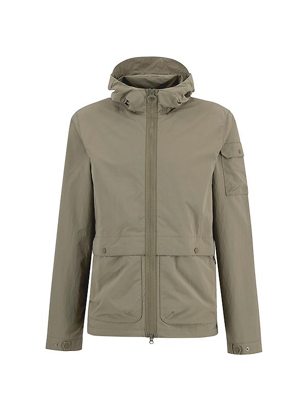 Barbour Men's Re-Engineered Argyll Showerproof Jacket - Smokey Olive Image 1