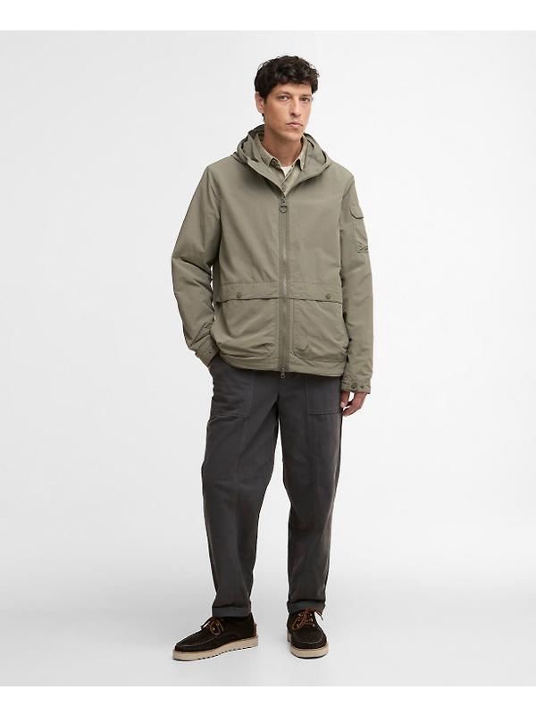 Barbour Men's Re-Engineered Argyll Showerproof Jacket - Smokey Olive Image 3