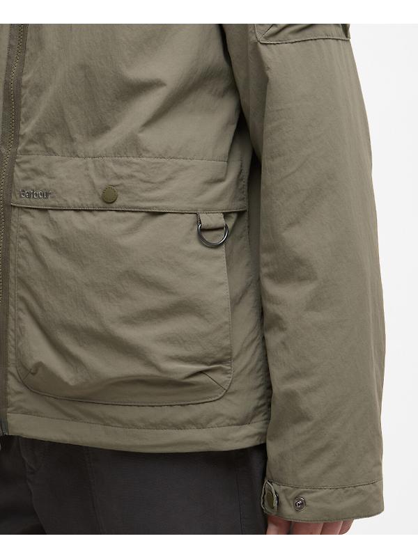 Barbour Men's Re-Engineered Argyll Showerproof Jacket - Smokey Olive Image 6