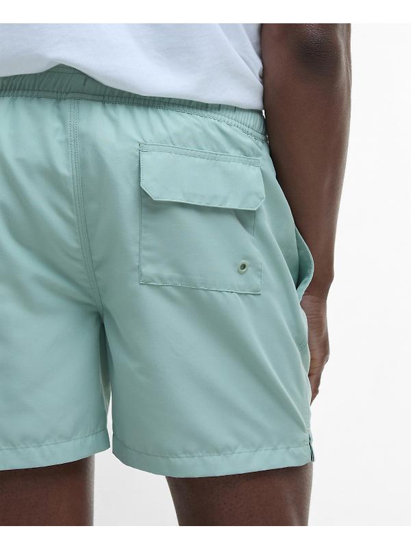 Barbour Men's Logo Swim Shorts - Pale Apple Image 7