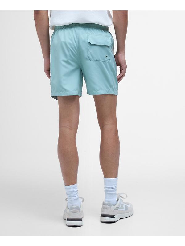 Barbour International Men's Large Logo Swim Shorts - Granite Green Image 4