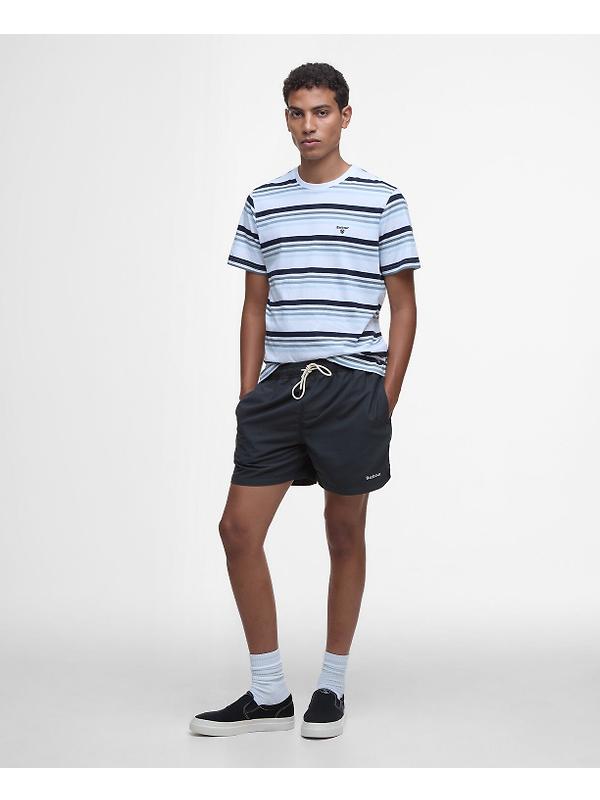 Barbour Men's Staple Logo 7" Swim Shorts - Classic Black Image 2