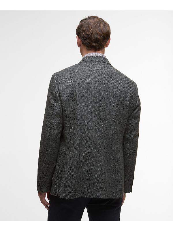 Barbour Men's Firth Moons Herringbone Blazer - Grey Image 4