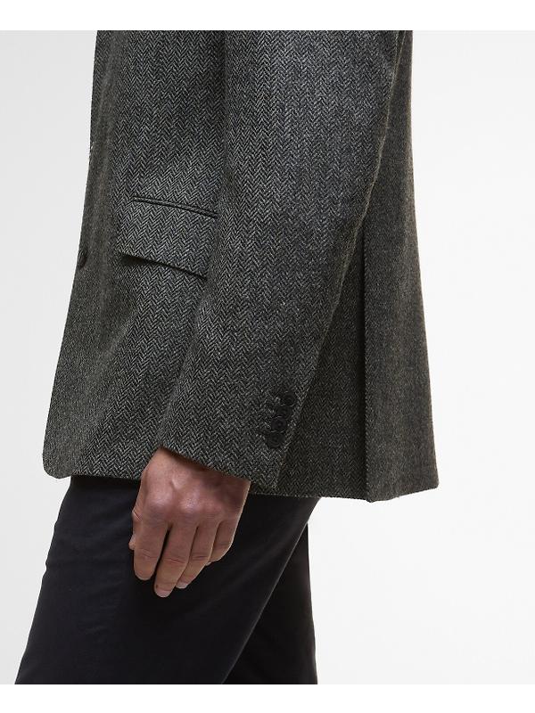 Barbour Men's Firth Moons Herringbone Blazer - Grey Image 7