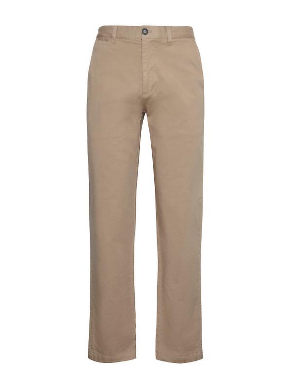Barbour Men's Washed Stretch Tailored Trousers - Washed Stone Image 1