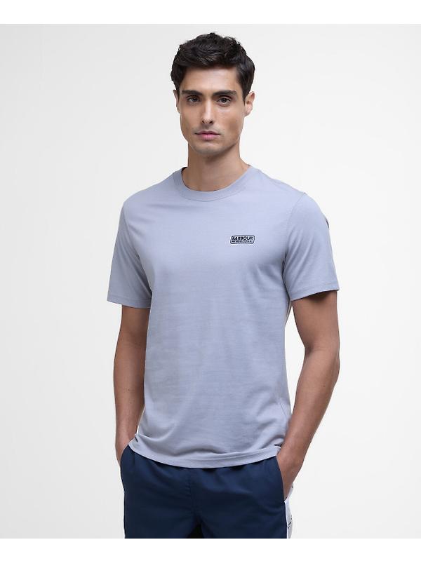 Barbour International Men's Small Logo T-Shirt - Pale Slate Image 2