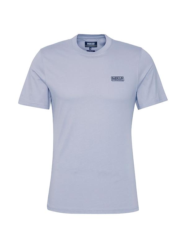 Barbour International Men's Small Logo T-Shirt - Pale Slate Image 1