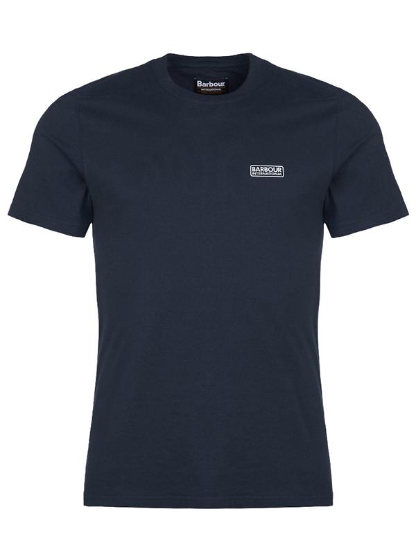Barbour International Men's Small Logo T-Shirt - Navy Product Image