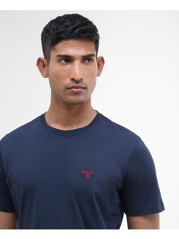 Barbour Men's Essential Sports T-Shirt - Navy Image 5