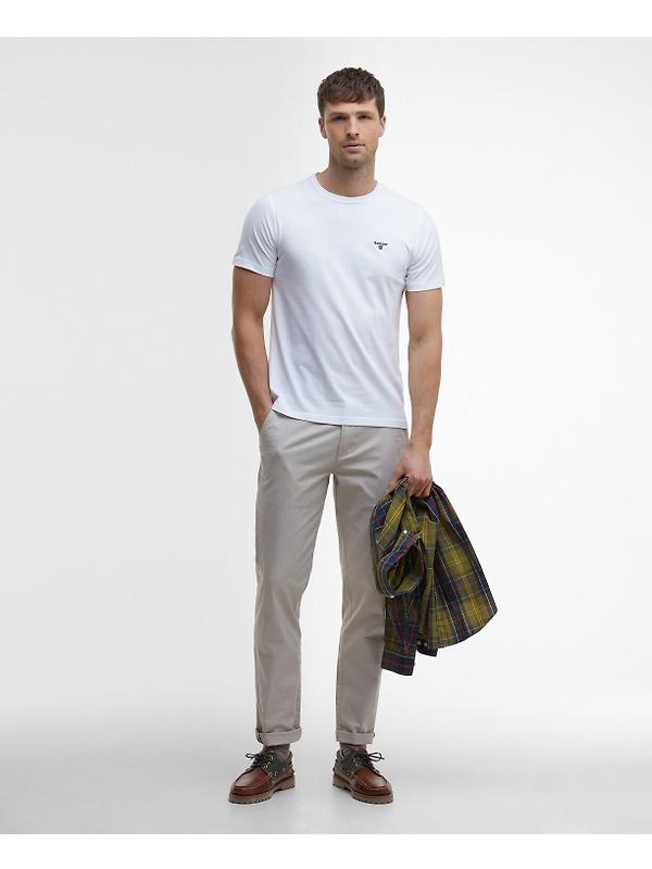 Barbour Men's Essential Sports T-Shirt - White Image 3