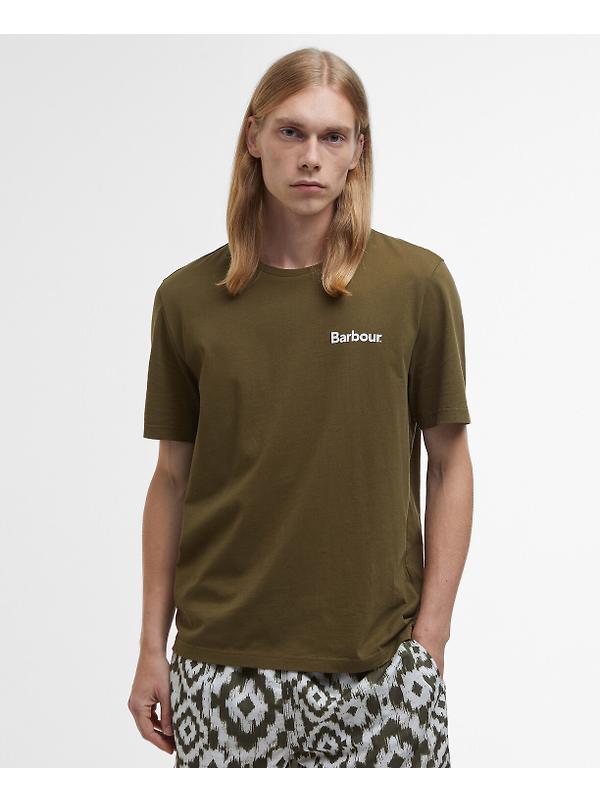 Barbour Men's Homelane T-Shirt - Light Sage Image 3