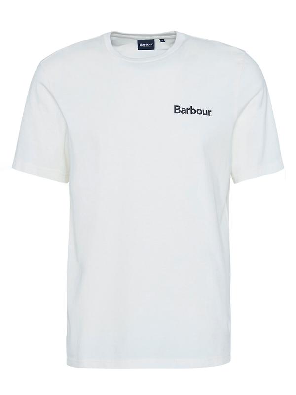 Barbour Men's Homelane T-Shirt - Whisper White Product Image