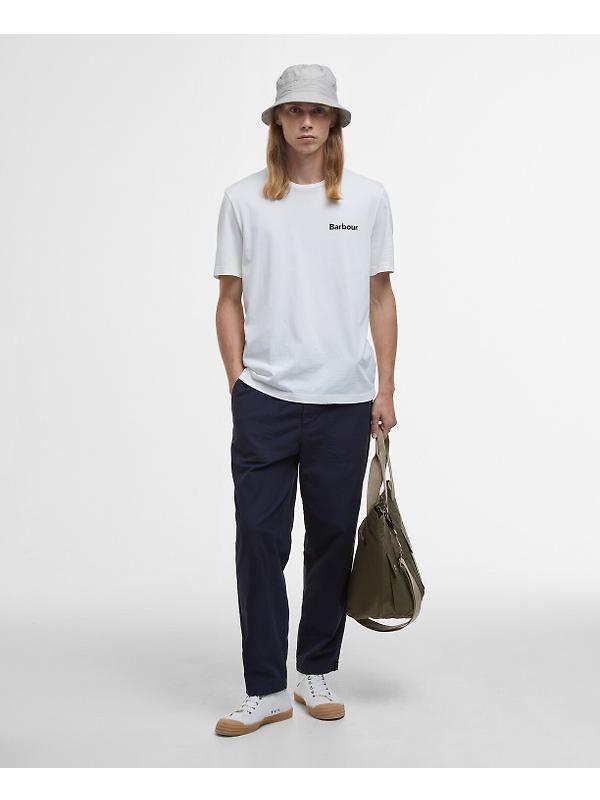 Barbour Men's Homelane T-Shirt - Whisper White Image 4