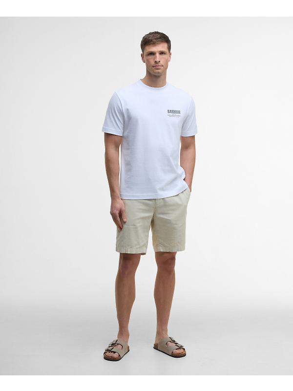 Barbour Men's Relaxed Souter T-Shirt - White Image 3