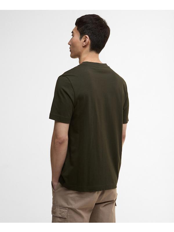 Barbour International Men's Morris Motorbike Graphic T-Shirt - Sage Image 4