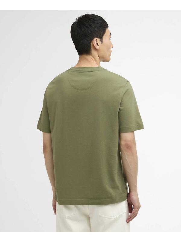 Barbour International Men's Walde Photographic T-Shirt - Olvine Image 4