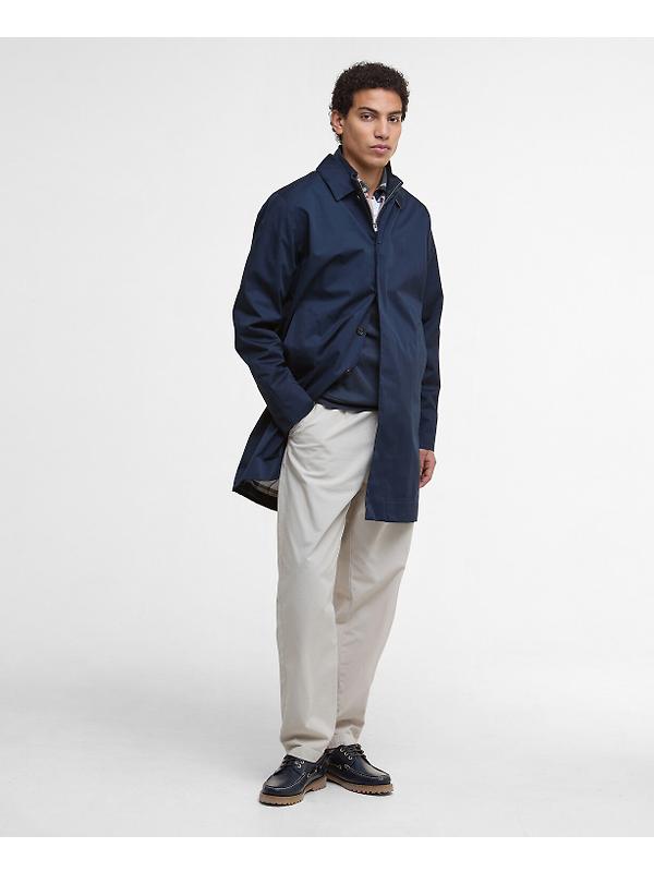 Barbour Men's Lorden Waterproof Mac - Navy Image 3