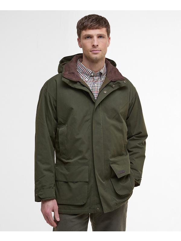 Barbour Men's Beaconsfield Waterproof Shooting Jacket - Olive Image 2