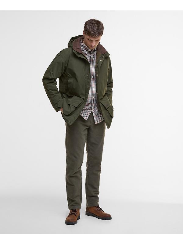 Barbour Men's Beaconsfield Waterproof Shooting Jacket - Olive Image 3