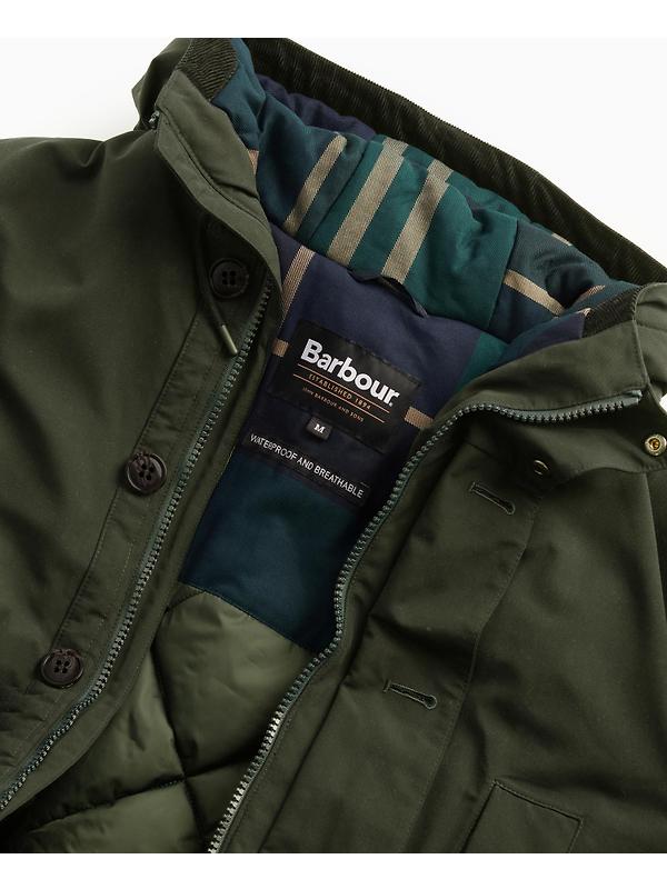 Barbour Men's Winter Beaufort Waterproof Parka - Sage Image 2