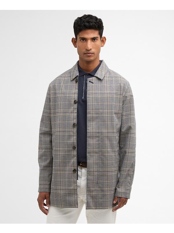 Barbour Men's Check Rokig Waterproof Mac - Highland Heritage Check Image 2