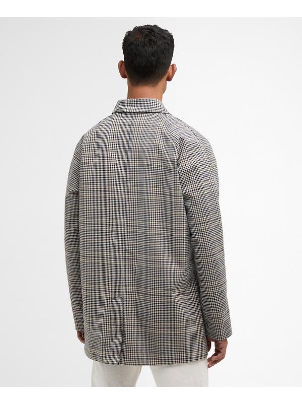 Barbour Men's Check Rokig Waterproof Mac - Highland Heritage Check Image 4