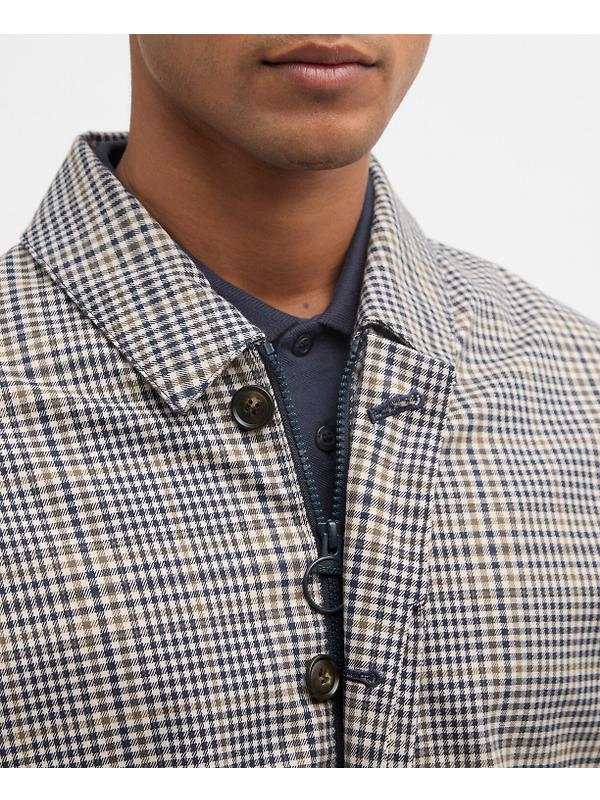 Barbour Men's Check Rokig Waterproof Mac - Highland Heritage Check Image 5