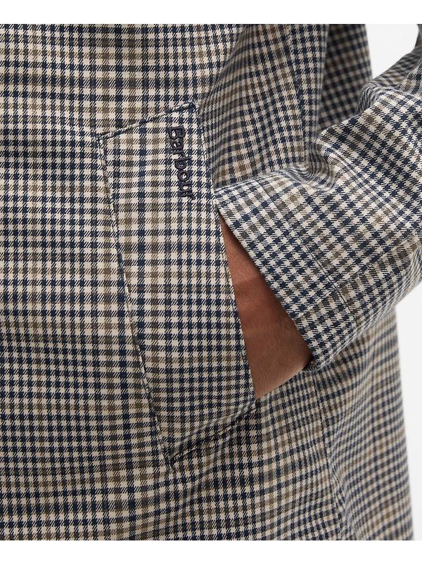 Barbour Men's Check Rokig Waterproof Mac - Highland Heritage Check Image 6