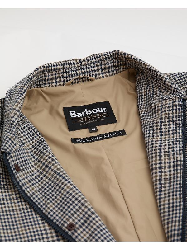 Barbour Men's Check Rokig Waterproof Mac - Highland Heritage Check Image 7