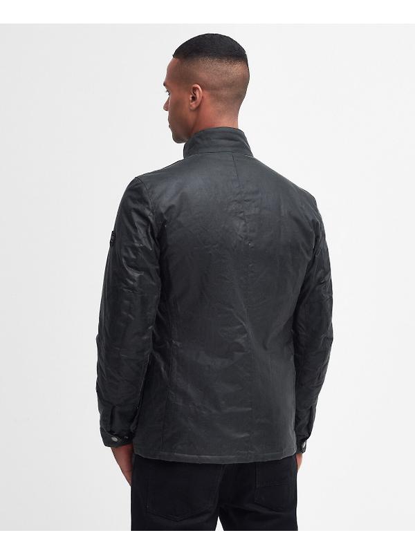 Barbour International Men's Duke Wax Jacket - Sage Image 4