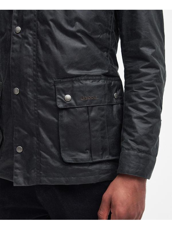 Barbour International Men's Duke Wax Jacket - Sage Image 6