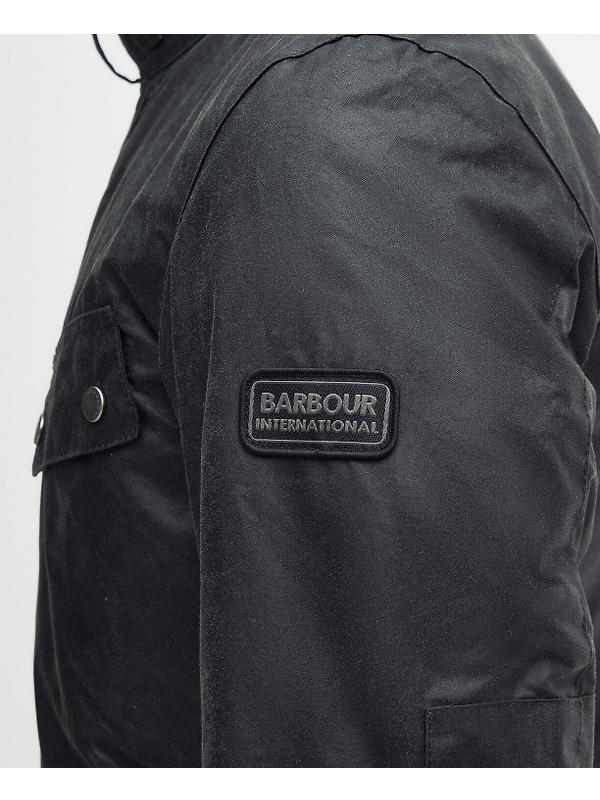 Barbour International Men's Duke Wax Jacket - Sage Image 7