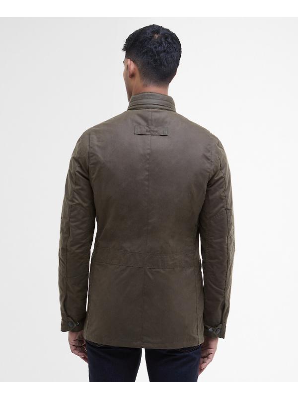 Barbour Men's Corbridge Waxed Jacket - Beech/Classic Image 4