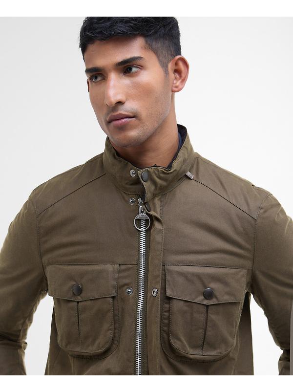 Barbour Men's Corbridge Waxed Jacket - Beech/Classic Image 5
