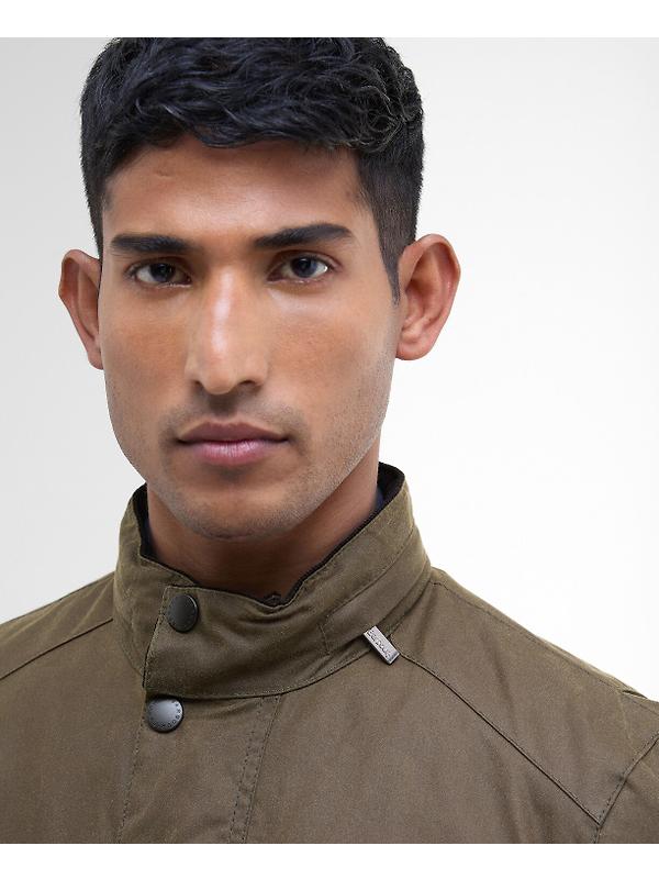 Barbour Men's Corbridge Waxed Jacket - Beech/Classic Image 6