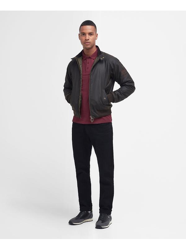 Barbour International Men's Steve McQueen Merchant Wax Jacket - Olive Image 2