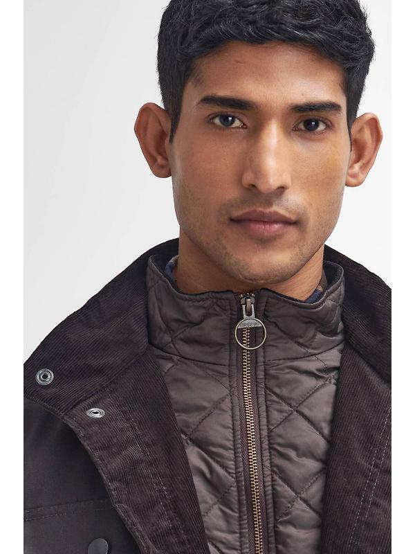 Barbour waxed Jacket Ogston in Rustic Brown MWX0700RU71 Image 4