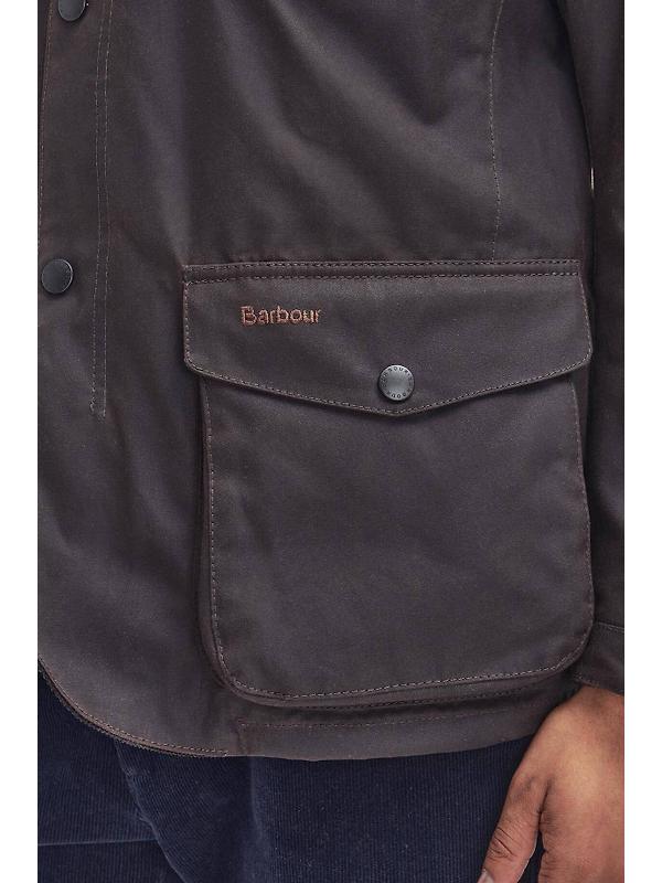 Barbour waxed Jacket Ogston in Rustic Brown MWX0700RU71 Image 7