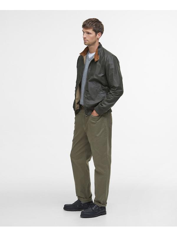 Barbour Men's Lightweight Royston Wax Jacket - Archive Olive Image 3