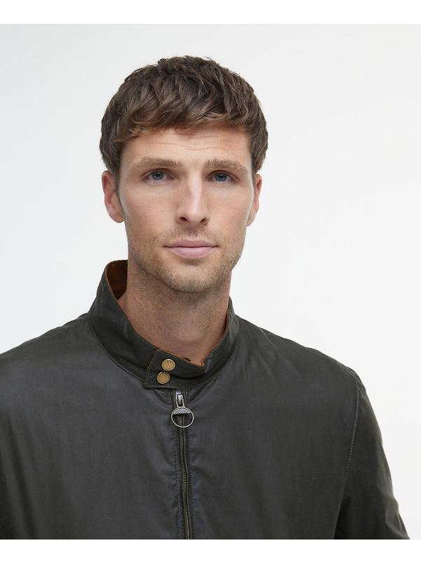 Barbour Men's Lightweight Royston Wax Jacket - Archive Olive Image 5