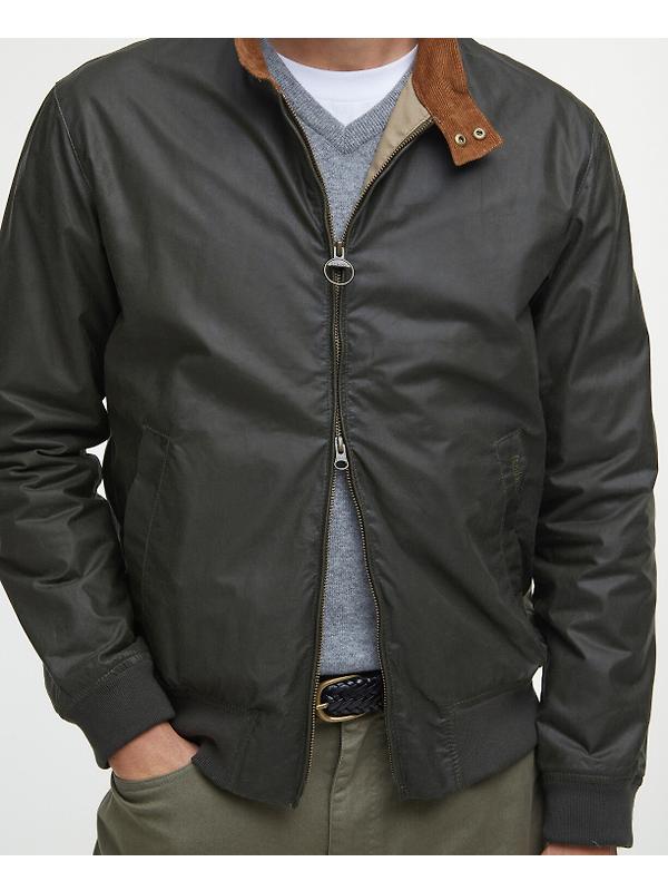 Barbour Men's Lightweight Royston Wax Jacket - Archive Olive Image 6