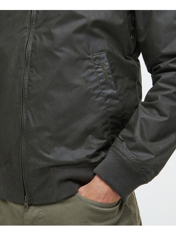 Barbour Men's Lightweight Royston Wax Jacket - Archive Olive Image 7
