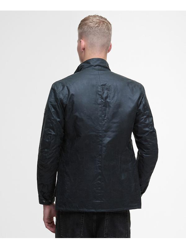 Barbour International Men's Tourer Duke Wax Jacket - Sage Image 4