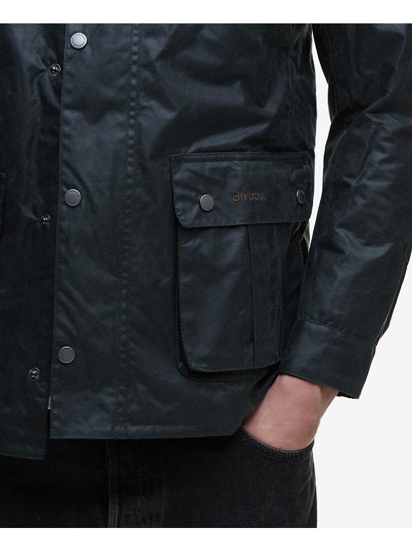 Barbour International Men's Tourer Duke Wax Jacket - Sage Image 8