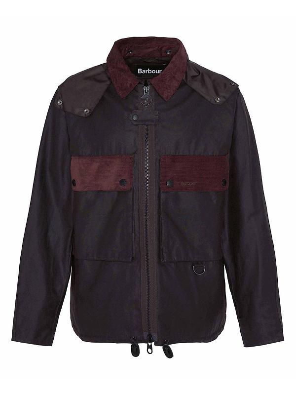 Product image of Barbour Men's Re-Engineered Spey Waxed Jacket - Rustic